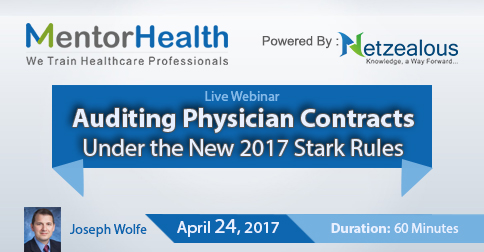 In this session Mr. Wolfe will provide an overview of the Stark Law and its 2017 changes. He will also discuss best practices for implementing and auditing physician compensation arrangements to minimize liability exposure and penalties, including conducting compliance audits, instituting policies, and establishing ongoing monitoring and review processes.
